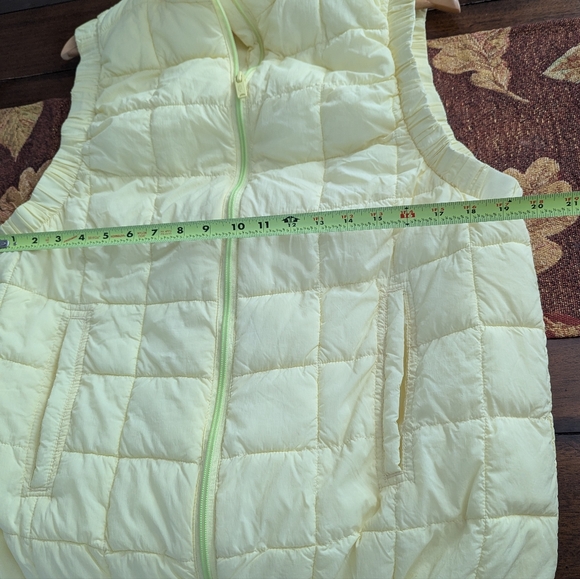 Free People Piper Packable Vest Yellow Size Medium - Picture 8 of 11